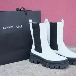 Kenneth Cole：全场热卖 豹尾小白鞋、切尔西靴$38