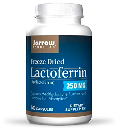 Jarrow Formulas 乳铁蛋白胶囊 60粒