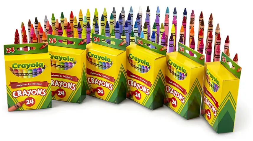 Crayola 绘儿乐 蜡笔，6盒，每盒24支