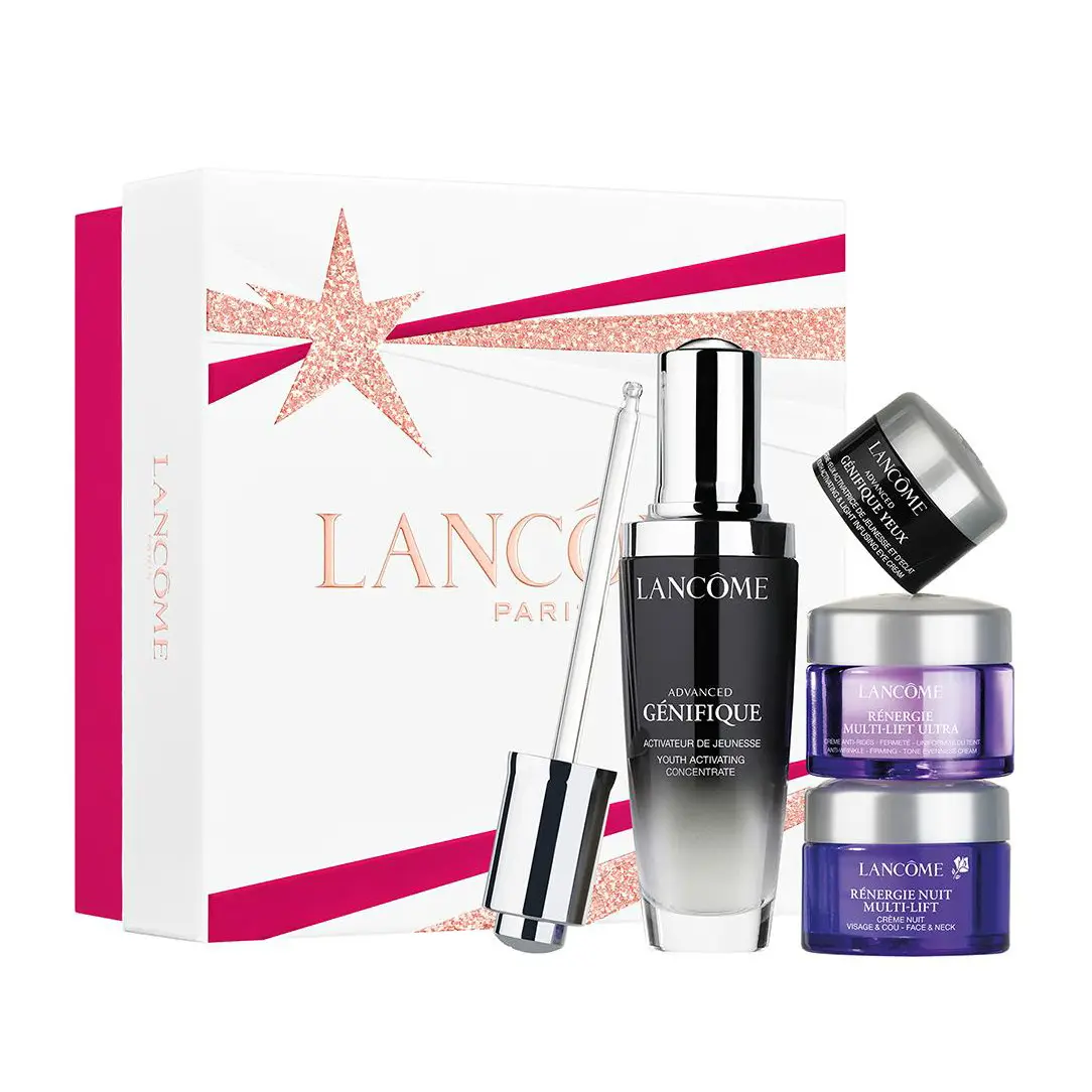 LANCOME 兰蔻 圣诞限定 小黑瓶精华&塑颜紧致护肤礼盒