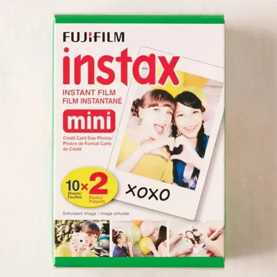 史低价！Fujifilm Instax 拍立得相纸 2x10