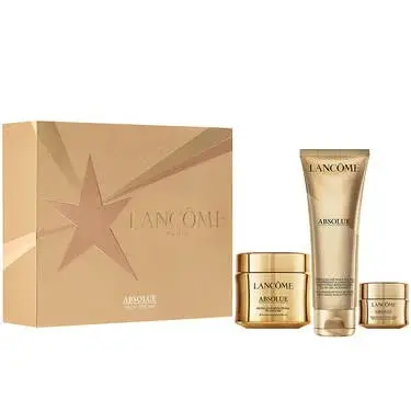 降价！LANCÔME 兰蔻 菁纯 RICH 面霜+洁面+眼霜正装3件套