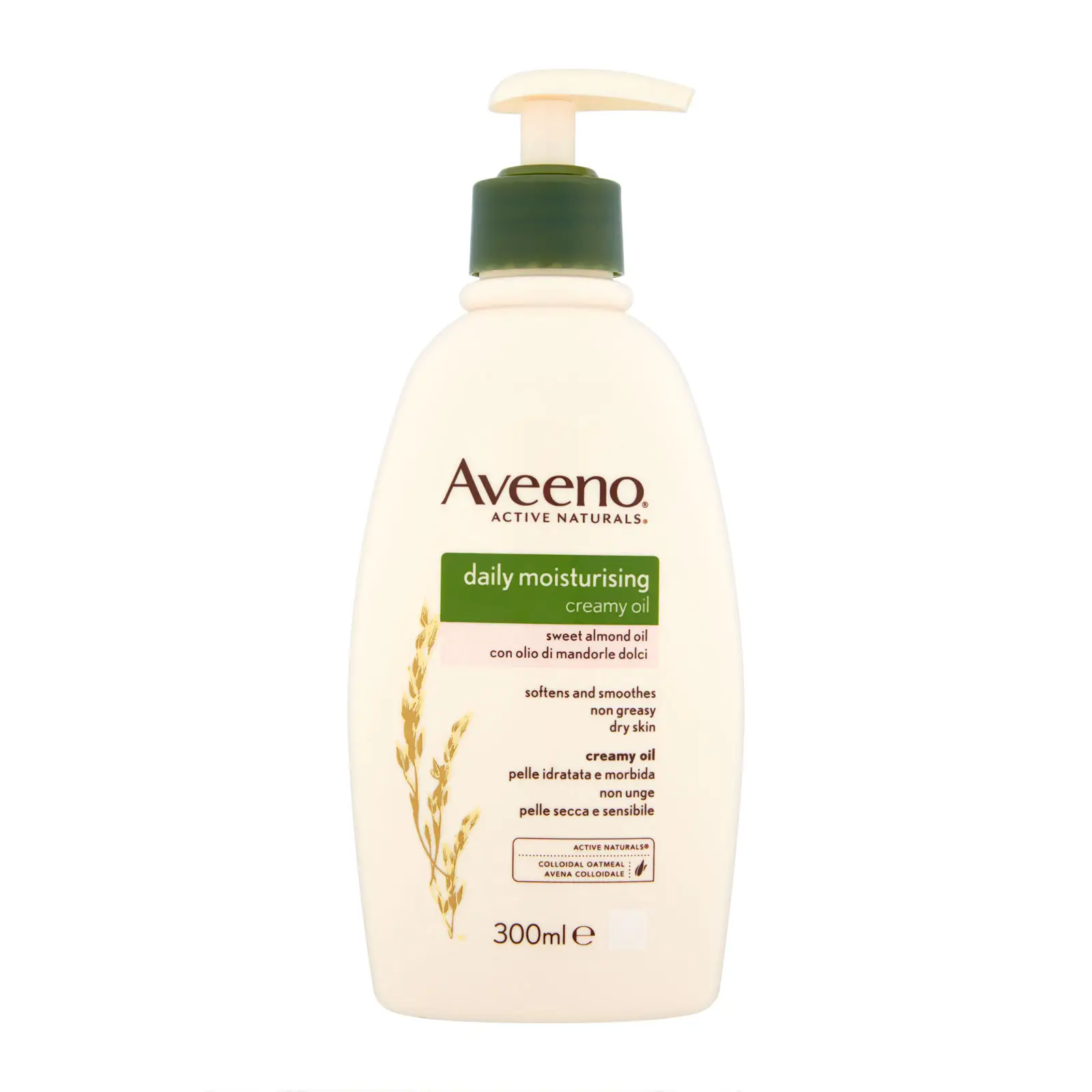降价！Aveeno 艾维诺 日常甜杏仁油保湿滋养霜 300ml