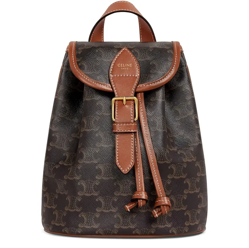 Celine 老花双肩包上新