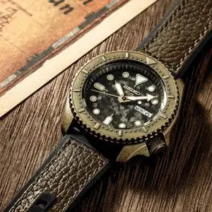 Seiko 精工 5号盾系列 SRPE80 男士机械腕表