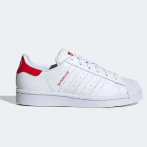 Adidas Originals 阿迪达斯三叶草 Superstar 大童款红尾贝壳头休闲鞋
