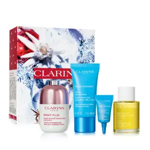补货！Clarins 美白光芒小瓷瓶套装（价值$134）