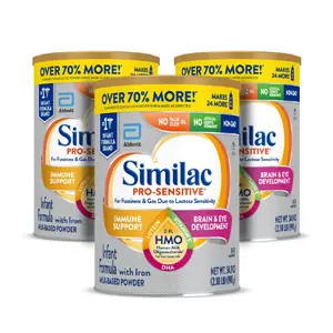 Similac 美国雅培 Pro-Sensitive 婴儿配方奶粉989g*3罐