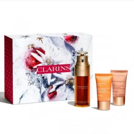 Clarins 娇韵诗双萃50ml+弹簧日晚霜2*15ml 套装