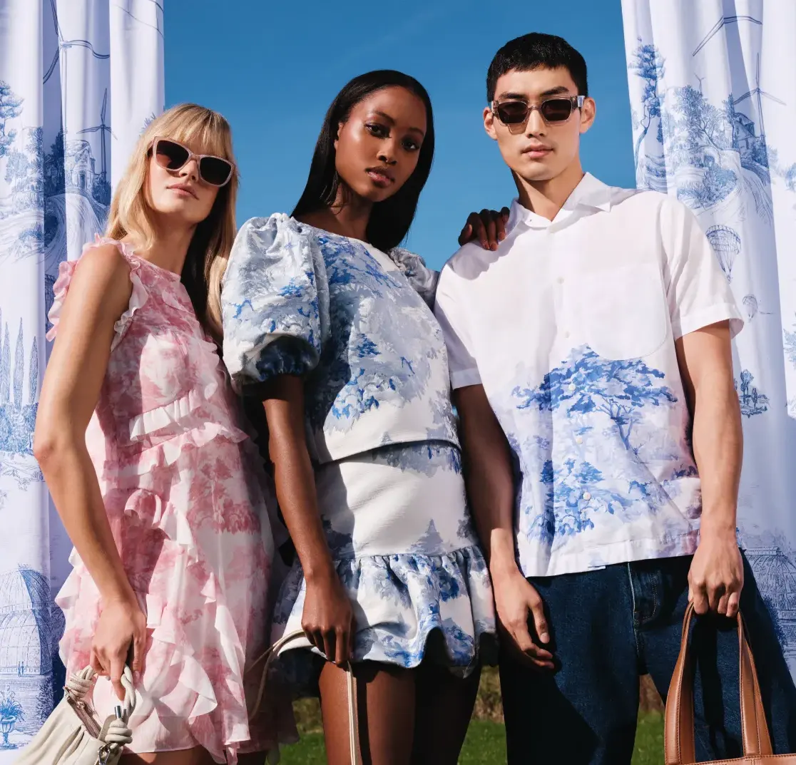 Ted Baker UK：春日穿搭指南 收软妹甜美印花连衣裙