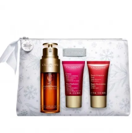 Clarins 娇韵诗双萃50ml+ 花样年华日晚套装2*15ml