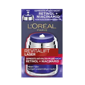 L'Oréal Paris 欧莱雅 Revitalift Laser视黄醇+烟酰胺抗皱晚霜 48g