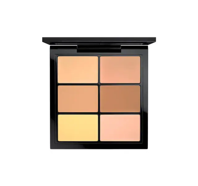 MEDIUM补货！MAC 魅可 STUDIO FIX 六色遮瑕盘