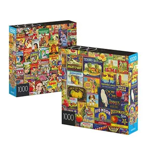 Spin Master复古漫画&水果拼图 1000片*2件装