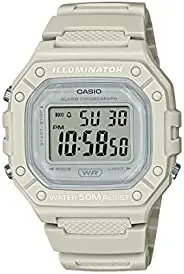 Casio 卡西欧 男士石英运动手表,带树脂表带