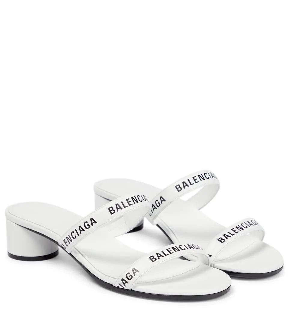 balenciaga 巴黎世家 细带穆勒凉鞋