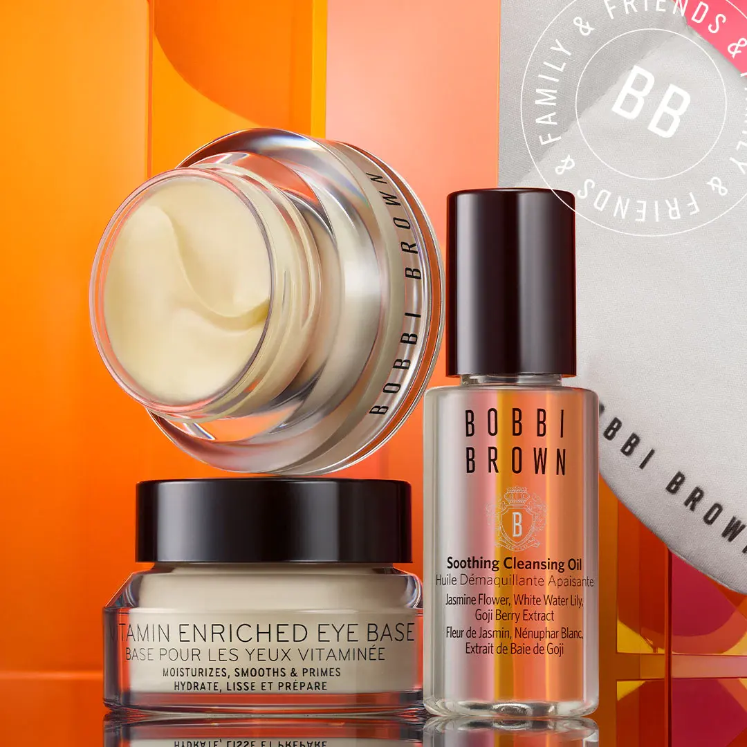 Bobbi Brown 芭比波朗 橘子面霜套装（橘子面霜15ml+橘子眼霜15ml+卸妆油15ml+眼罩）价值$74