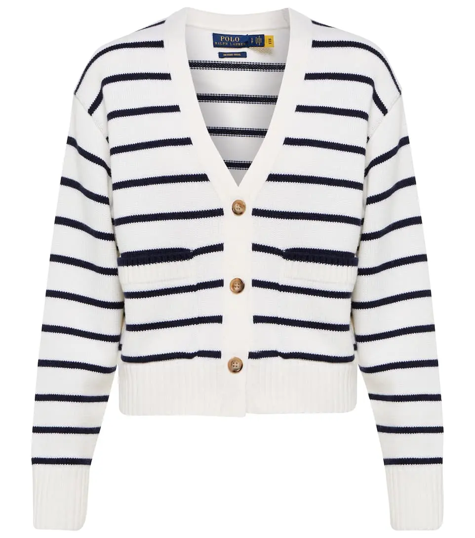 polo ralph lauren 条纹羊毛开衫