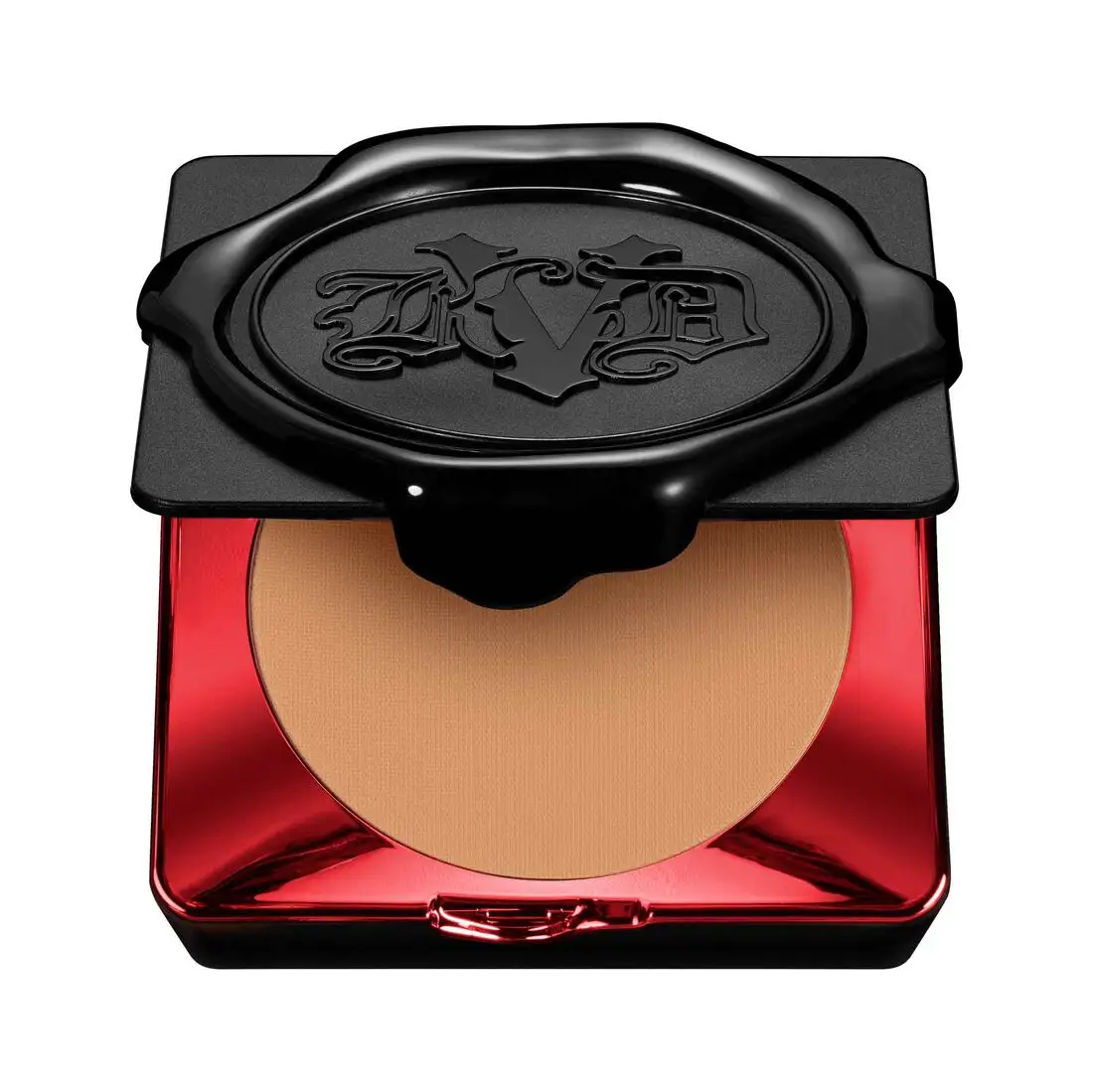 色号全！Kat Von D Lock-It 限量款哑光底妆粉饼