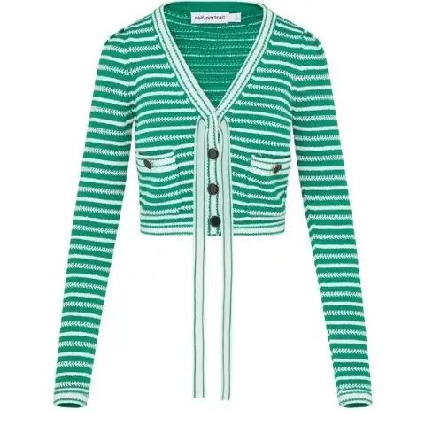 Self Portrait 小香风针织开衫