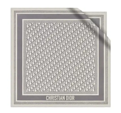 Dior 迪奥老花丝巾