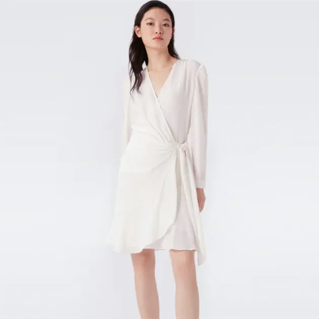 DVF Clarice 裹身迷你连衣裙