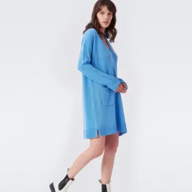 DVF Malone 针织毛衣连衣裙