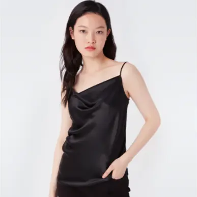 DVF Berlin 缎面吊带背心