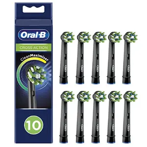 Oral-B欧乐B Cross Action 新版多角度清洁型刷头*10支 纸盒包装