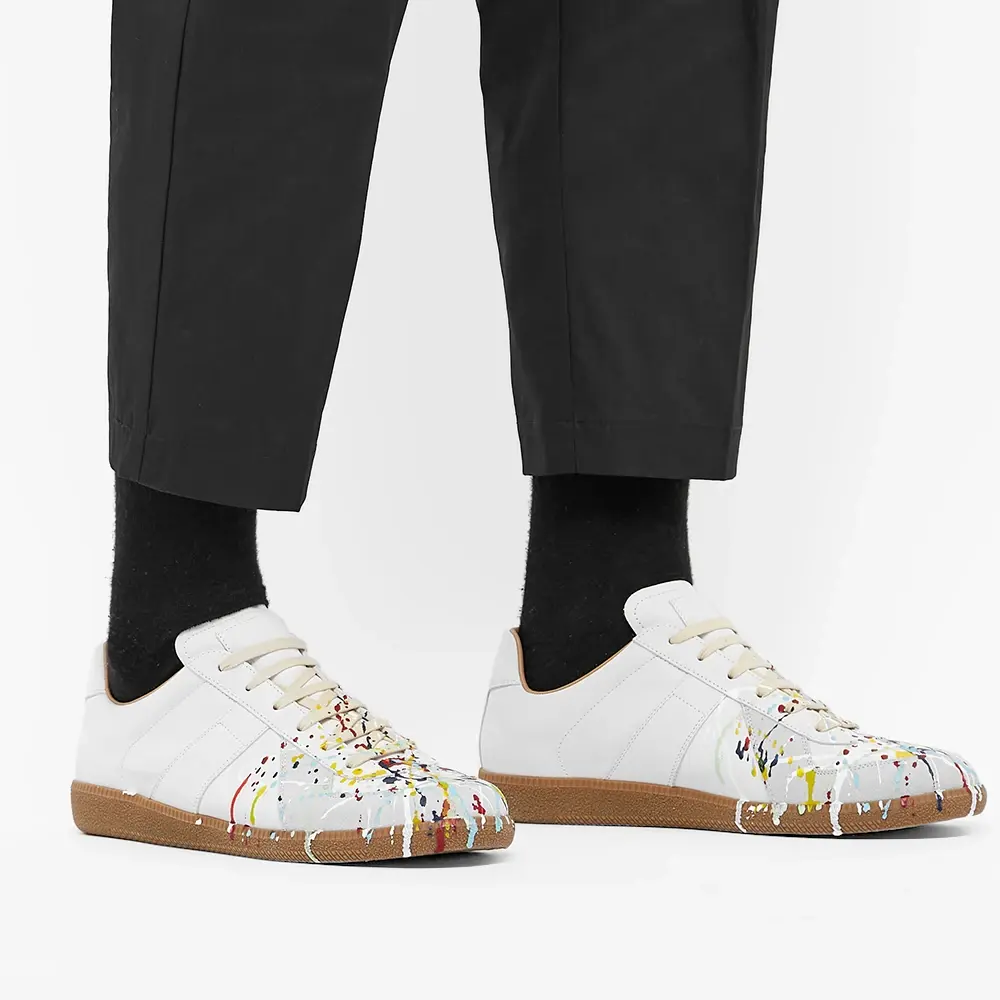 Maison Margiela 马吉拉 男款泼墨德训鞋