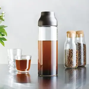 Kinto Capsule系列 玻璃冷萃咖啡壶 带滤网 1L
