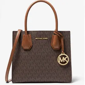 难得好价！Michael Kors Mercer 中号老花风琴包 2色可选