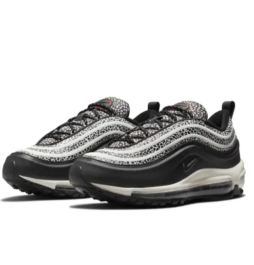 Nike 耐克 Air Max 97 SE 黑白配色运动鞋