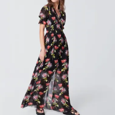 DVF Erica 长连衣裙