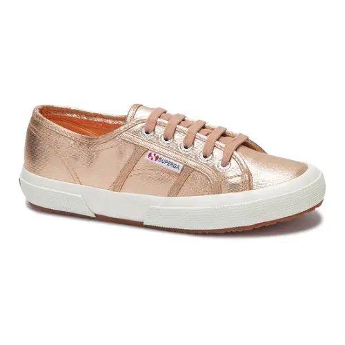 Superga 2750 女士金属鞋面板鞋