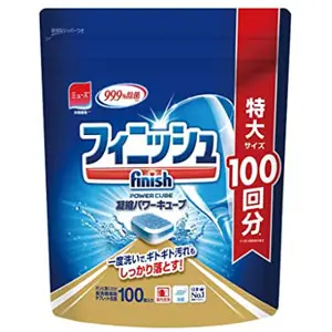 Finish亮碟 99.9%除菌 洗碗机清洁剂 L 100 件（100 次）