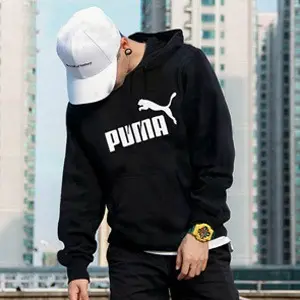 Puma 彪马 男士小logo连帽卫衣