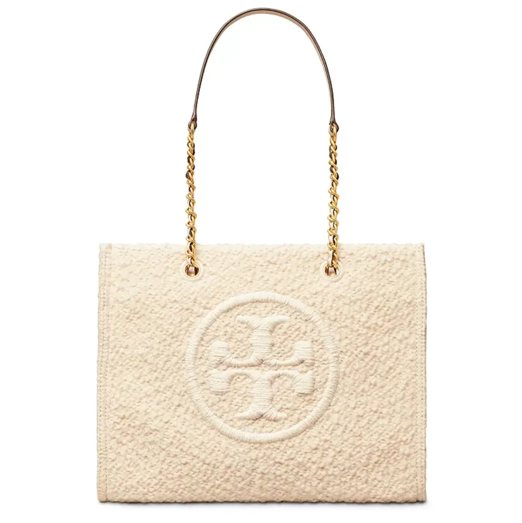 Tory Burch 汤丽柏琦 Ella 羊毛绒女士托特包