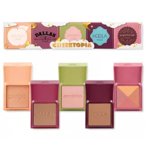 Benefit Cosmetics Cheektopia mini 腮红5件套（价值$85）