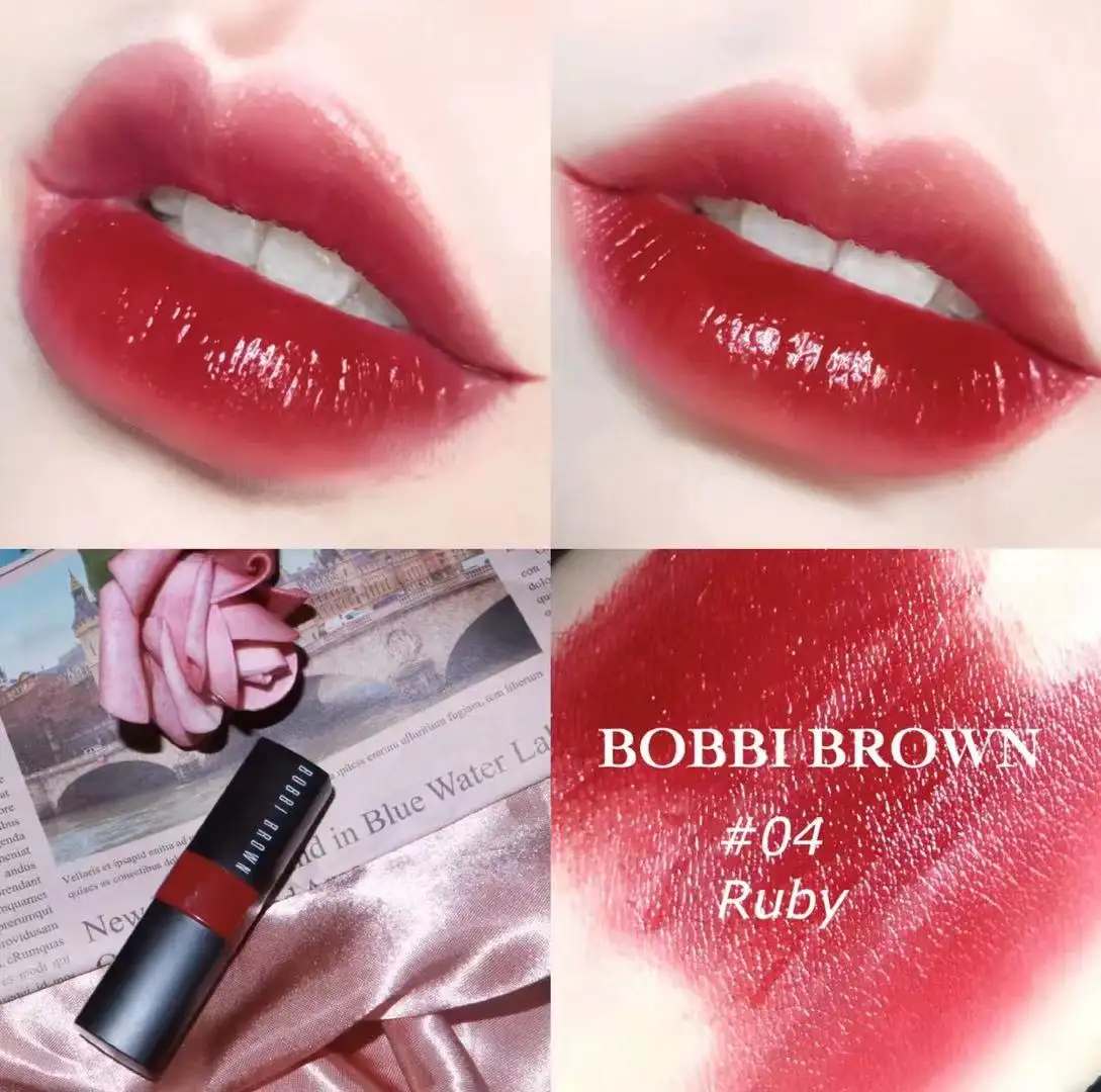 Bobbi Brown 炙恋口红 RUBY 肉桂宝石红棕色