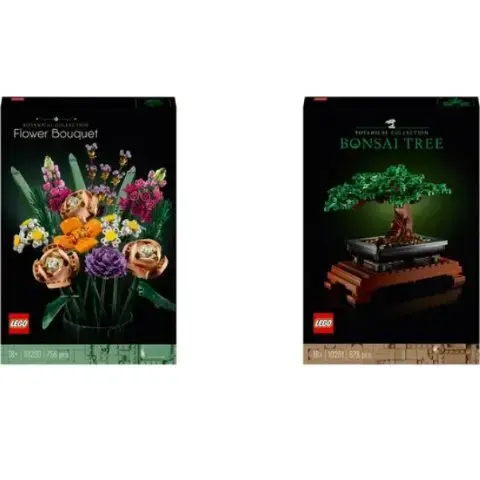 LEGO 乐高 插花和盆景套装