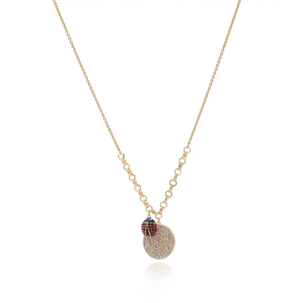SWAROVSKI 施华洛世奇 5498808 瓢虫硬币项链