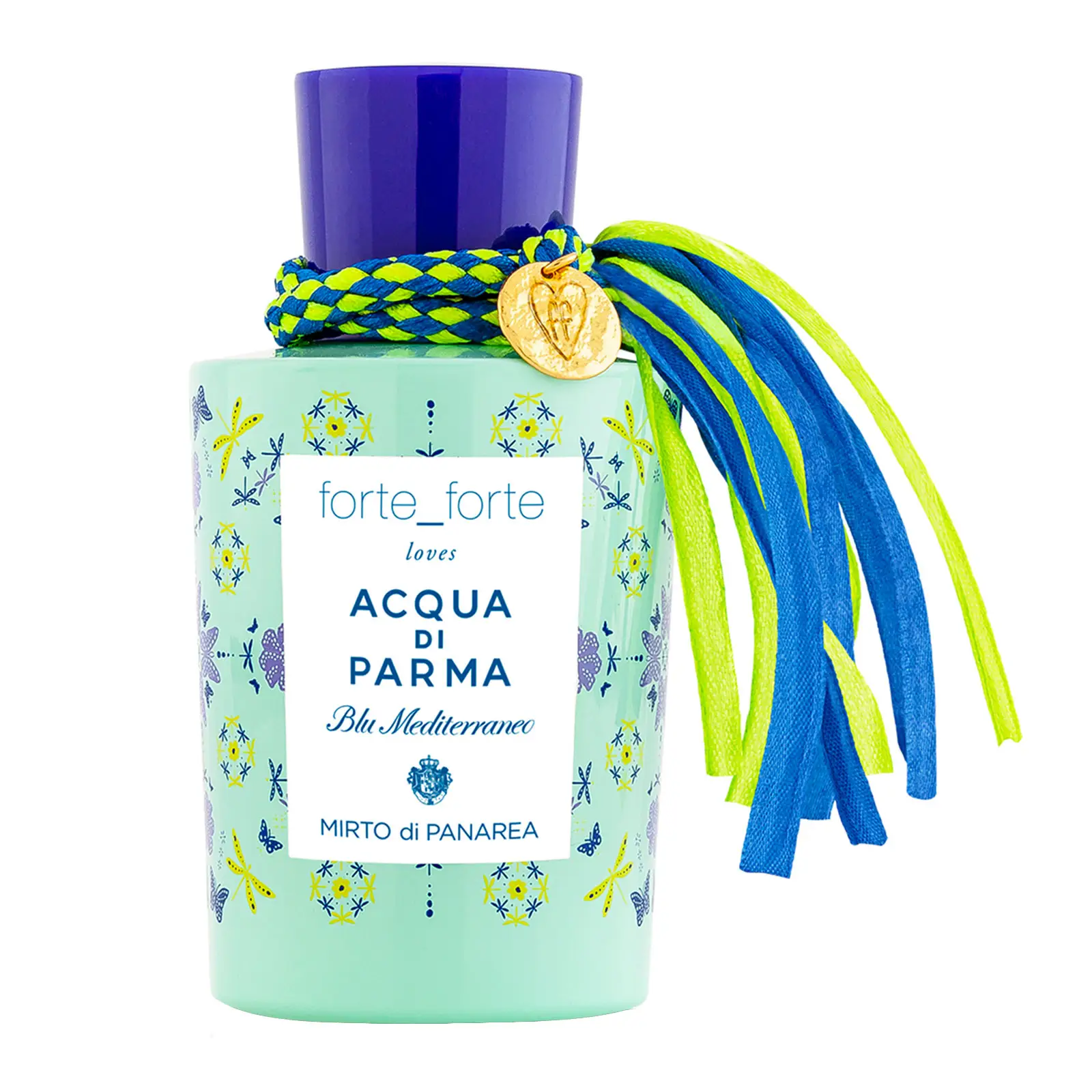 Acqua di Parma 帕尔玛之水 Forte Forte设计师款蓝色地中海桃金娘加州桂淡香水 EDT 100ml