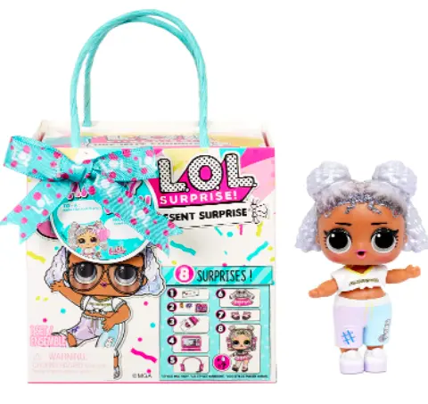 LOL Surprise Present Surprise™ 系列 3 生日月主题玩具