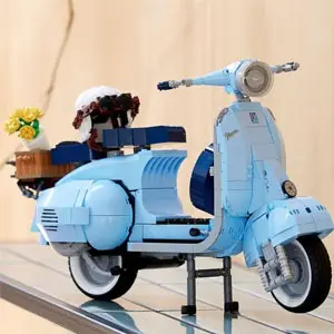 补货！Lego 乐高 Vespa 125老式意大利踏板摩托车 10298