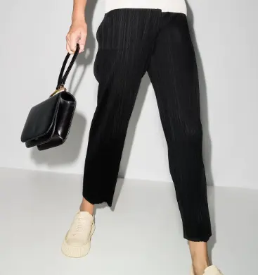 补货！Pleats Please Issey Miyake 三宅一生女款褶皱直筒裤