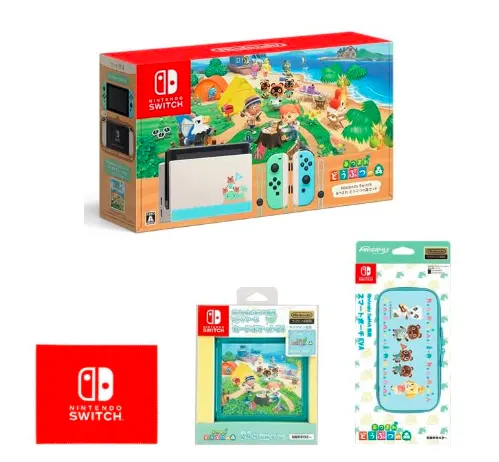 Nintendo 任天堂 Switch 动物之森套装