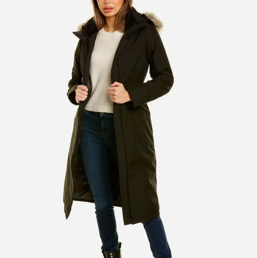 Canada Goose 加拿大鹅女士长款收腰羽绒夹克