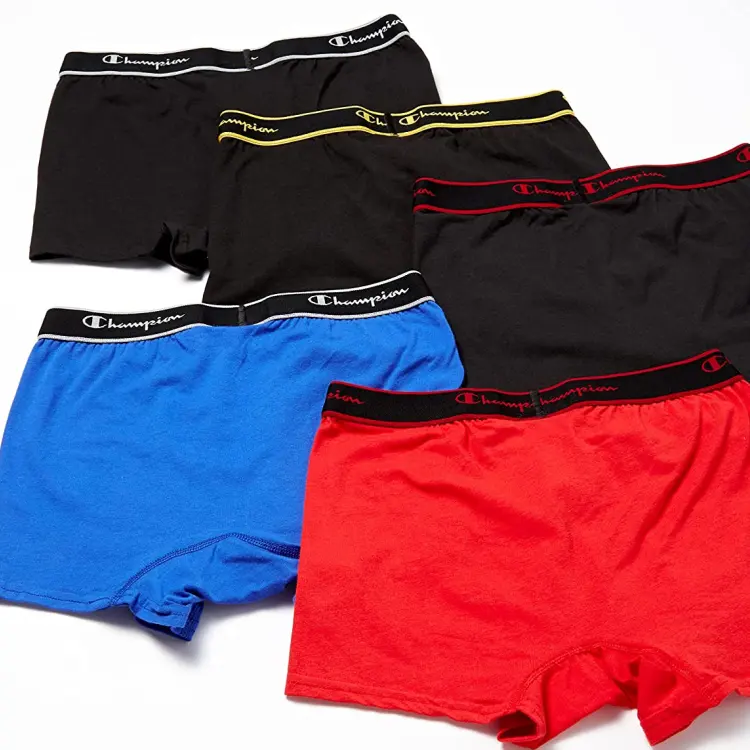 Champion 冠军 男士平角内裤 5条装 CM6ES702J