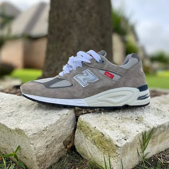 New Balance 990v2 男士 麂皮运动鞋 三色可选